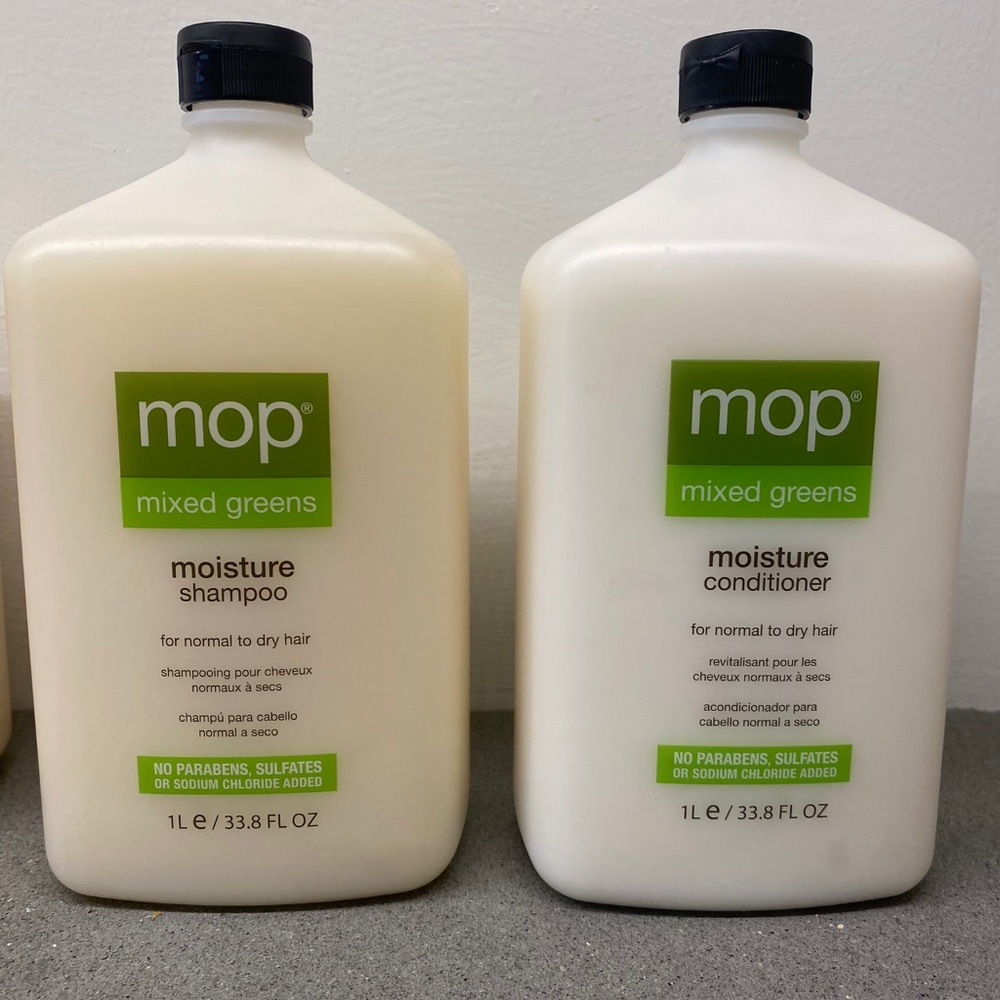 Jumbo size mop mixed greens set